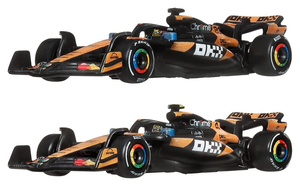 Formule 1 Hot Wheels Premium gegoten voertuig 2-pack 1:64 Team McLaren