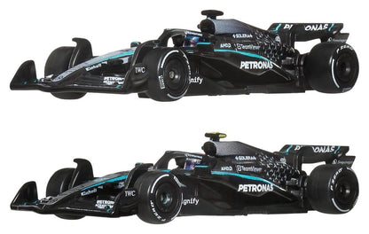 Formule 1 Hot Wheels Premium gegoten voertuig 2-pack 1:64 Team Mercedes-AMG PETRONAS