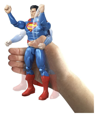 DC Premier actiefiguur met geluid en licht Heat Vision Superman 16 cm