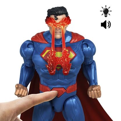 DC Premier actiefiguur met geluid en licht Heat Vision Superman 16 cm