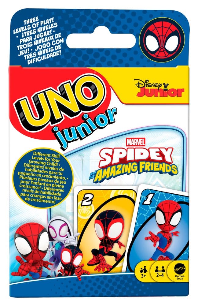 Spidey en zijn geweldige vrienden UNO Junior-kaartspel