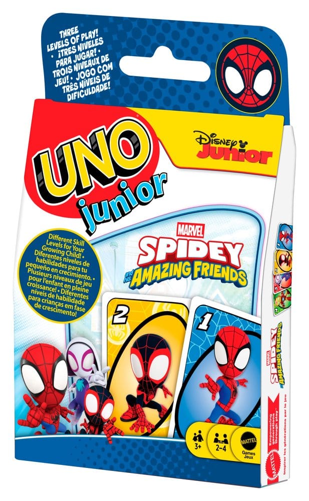 Spidey en zijn geweldige vrienden UNO Junior-kaartspel