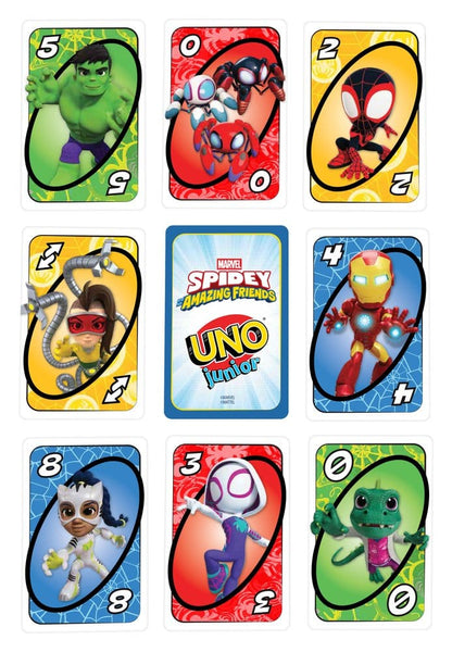 Spidey en zijn geweldige vrienden UNO Junior-kaartspel