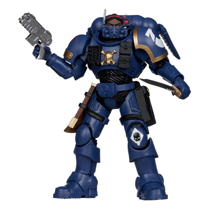 Warhammer 40.000 actiefiguur luitenant in Phobos Armour (Ultramarines) 18 cm