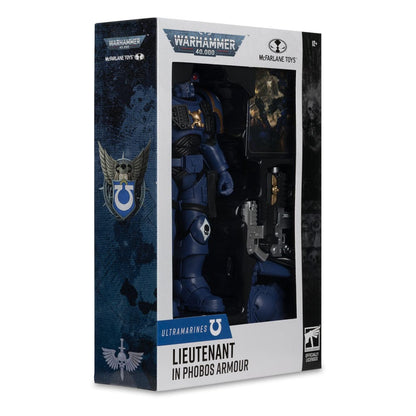 Warhammer 40.000 actiefiguur luitenant in Phobos Armour (Ultramarines) 18 cm
