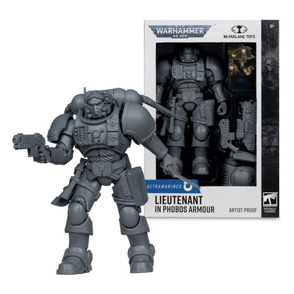 Warhammer 40.000 Actiefiguur Luitenant in Phobos Armor (Ultramarines) (kunstenaarbestendig) 18 cm