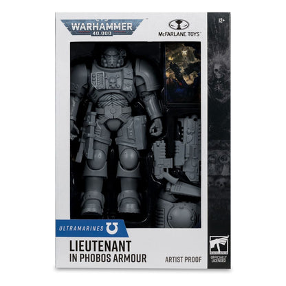 Warhammer 40.000 Actiefiguur Luitenant in Phobos Armor (Ultramarines) (kunstenaarbestendig) 18 cm