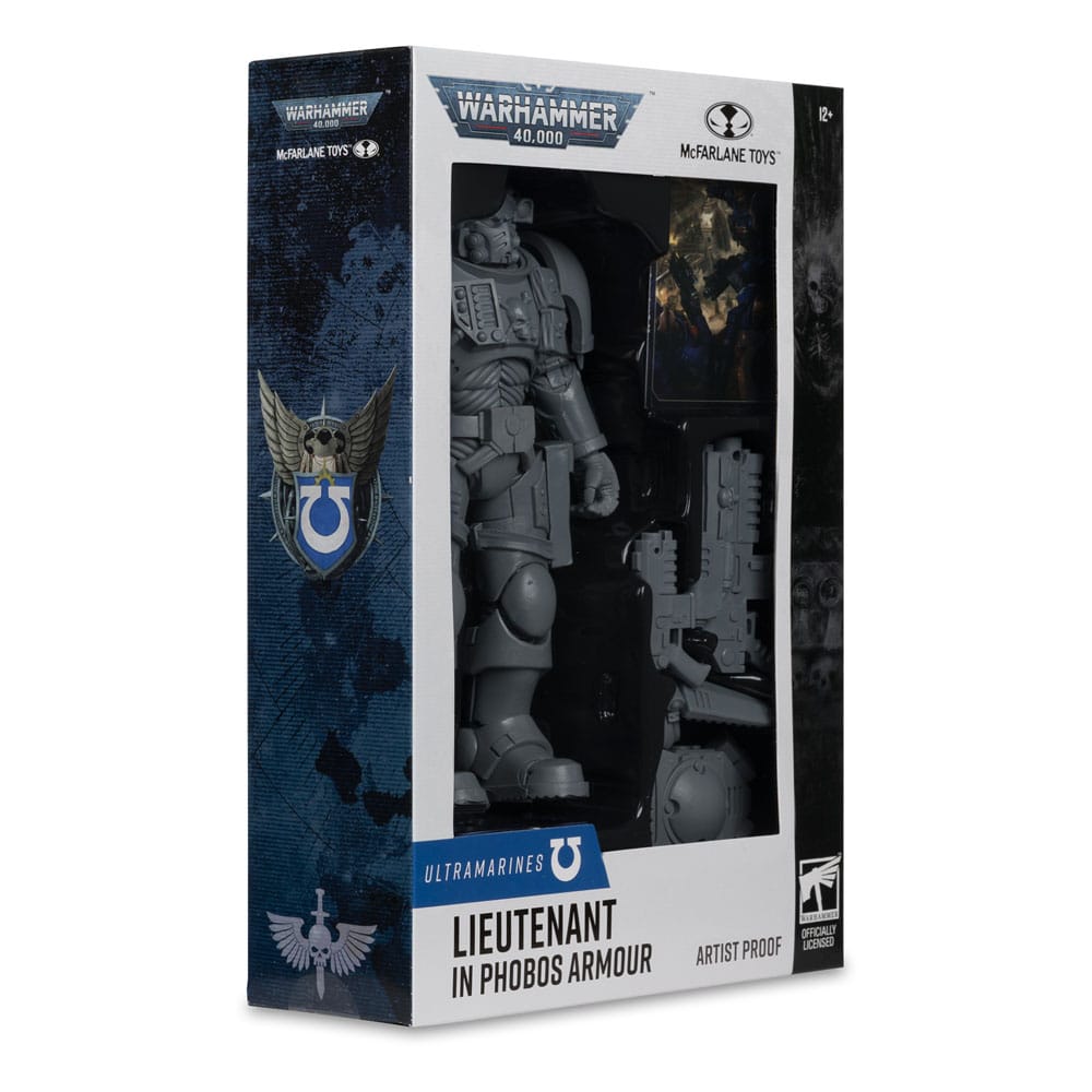 Warhammer 40.000 Actiefiguur Luitenant in Phobos Armor (Ultramarines) (kunstenaarbestendig) 18 cm