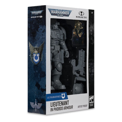Warhammer 40.000 Actiefiguur Luitenant in Phobos Armor (Ultramarines) (kunstenaarbestendig) 18 cm