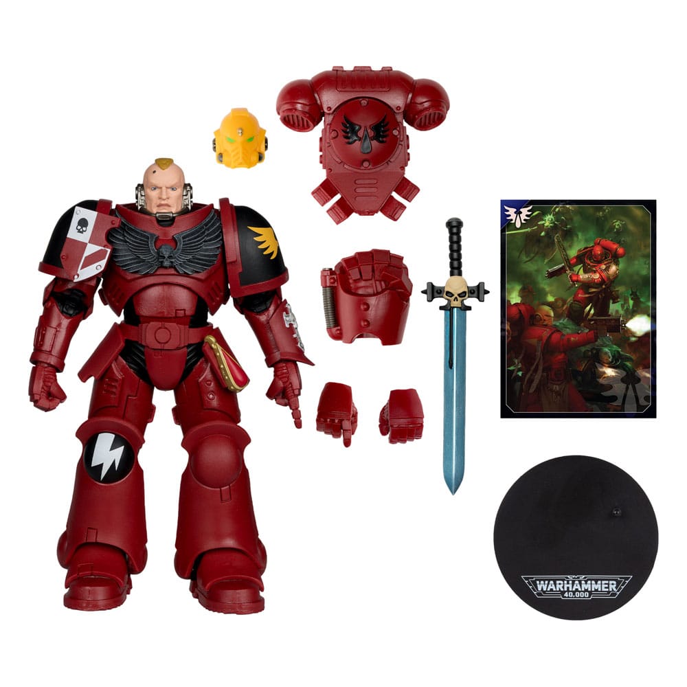 WARHAMMER 40.000 Actiefiguur Assault intercessor Sergeant (Blood Angel) 18 cm