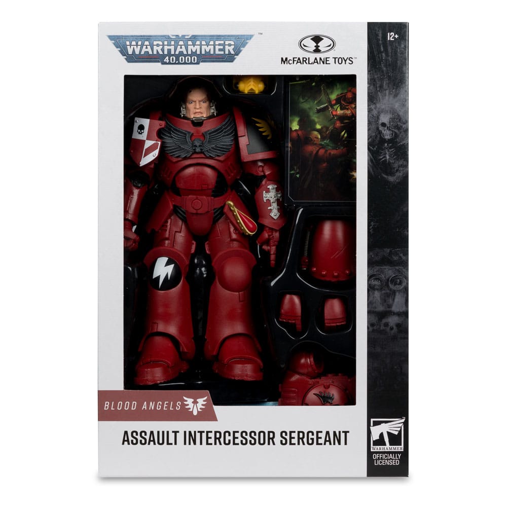 WARHAMMER 40.000 Actiefiguur Assault intercessor Sergeant (Blood Angel) 18 cm