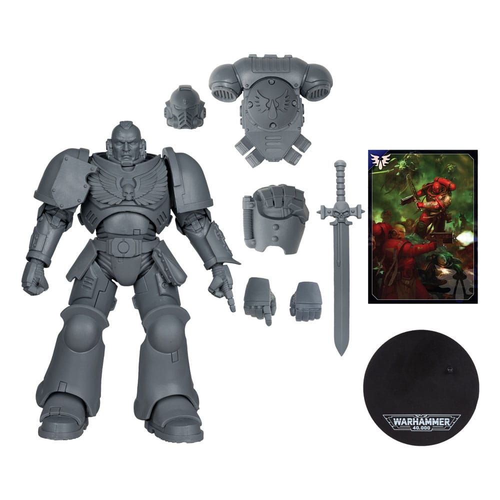 WARHAMMER 40.000 Actiefiguur Assault intercessor Sergeant (Blood Angel) (kunstenaarbestendig) 18 cm