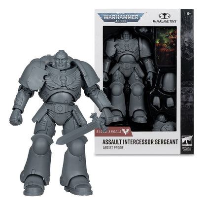 WARHAMMER 40.000 Actiefiguur Assault intercessor Sergeant (Blood Angel) (kunstenaarbestendig) 18 cm
