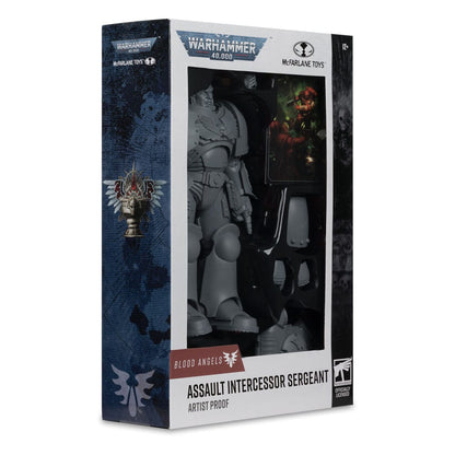 WARHAMMER 40.000 Actiefiguur Assault intercessor Sergeant (Blood Angel) (kunstenaarbestendig) 18 cm