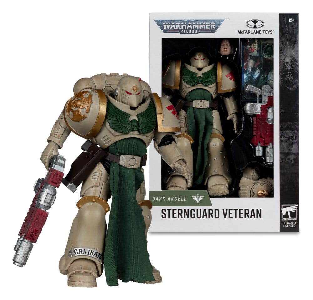 Warhammer 40.000 actiefiguur Sternguard-veteraan (Dark Angels) 18 cm