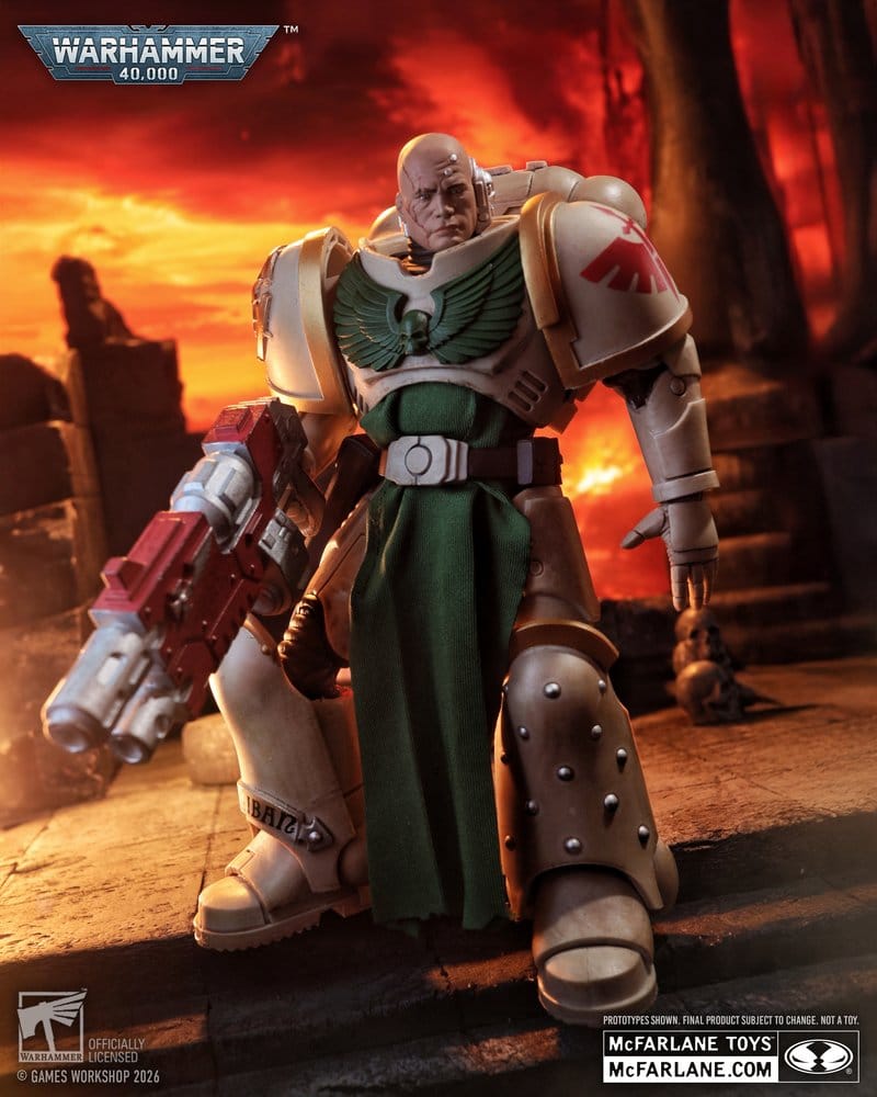 Warhammer 40.000 actiefiguur Sternguard-veteraan (Dark Angels) 18 cm