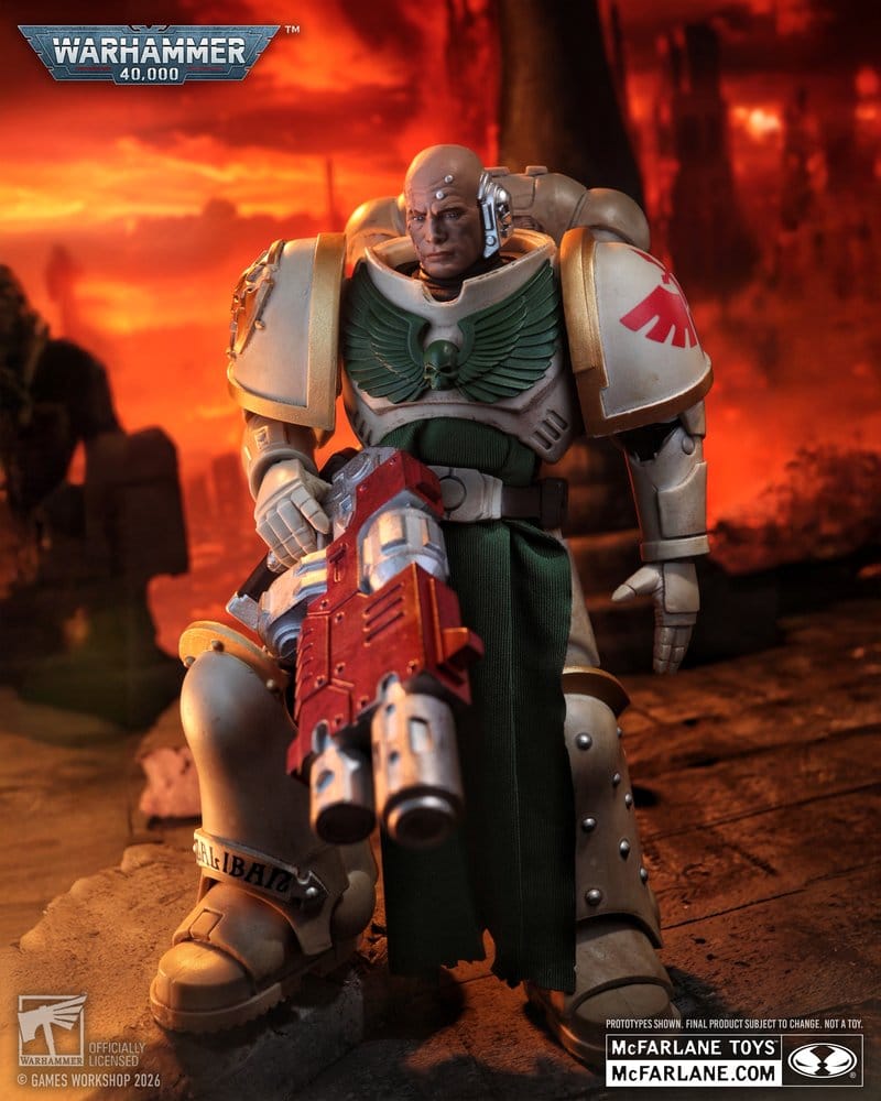 Warhammer 40.000 actiefiguur Sternguard-veteraan (Dark Angels) 18 cm