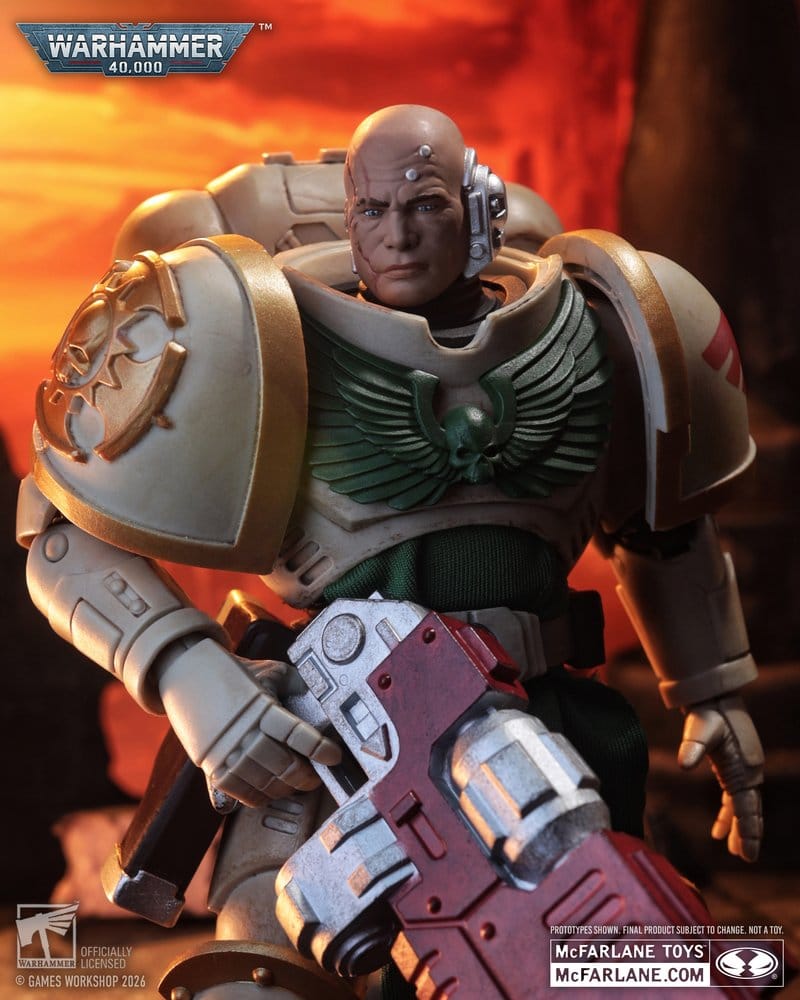 Warhammer 40.000 actiefiguur Sternguard-veteraan (Dark Angels) 18 cm