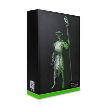 Mortal Kombat -actie Figuur Glow in the Dark Edition Raiden (Gold Label) 18 cm