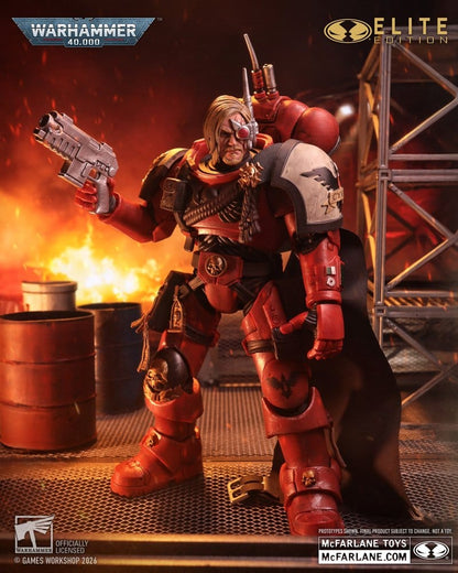 Warhammer 40.000 Dawn of War McFarlane Elite Edition actiefiguur Kapitein Cyrus (Dawn of War 4) 20 cm