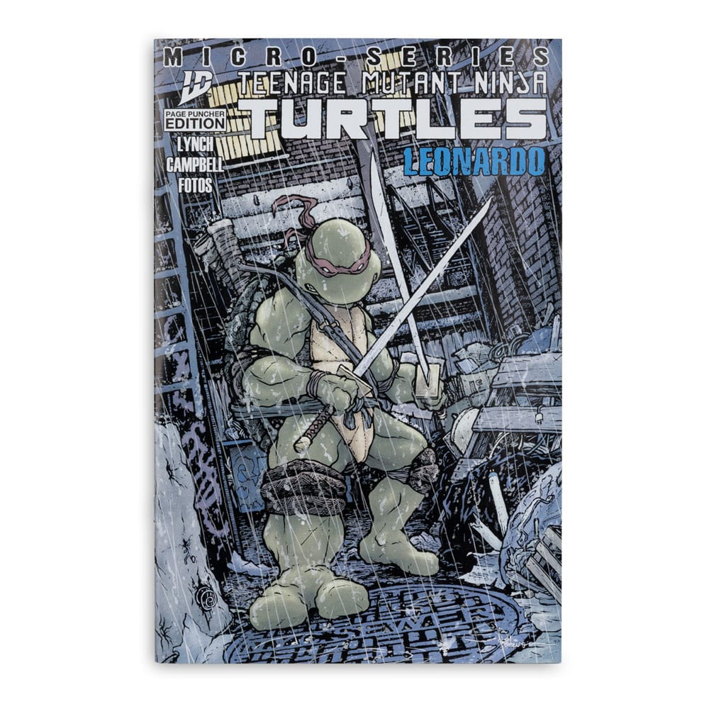 Teenage Mutant Ninja Turtles Page Punchers actiefiguur Leonardo 13 cm