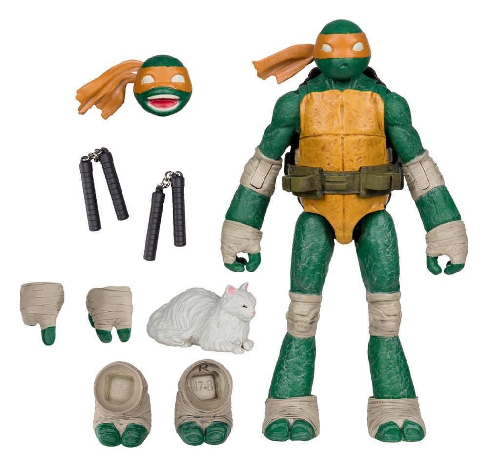 Teenage Mutant Ninja Turtles Page Punchers actiefiguur Michelangelo 13 cm
