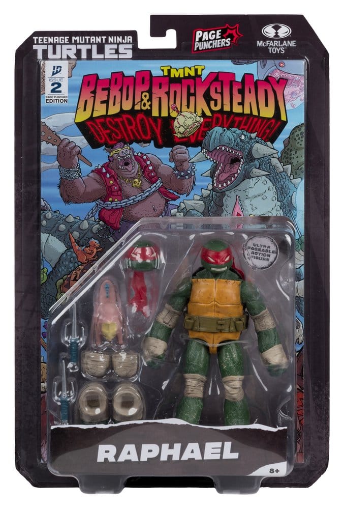 Teenage Mutant Ninja Turtles Page Punchers Actiefiguur Raphael 13 cm