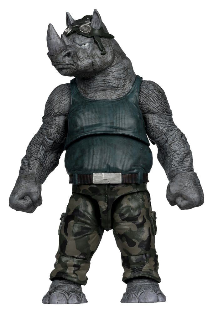 Teenage Mutant Ninja Turtles Page Punchers Actiefiguur Rocksteady 17 cm