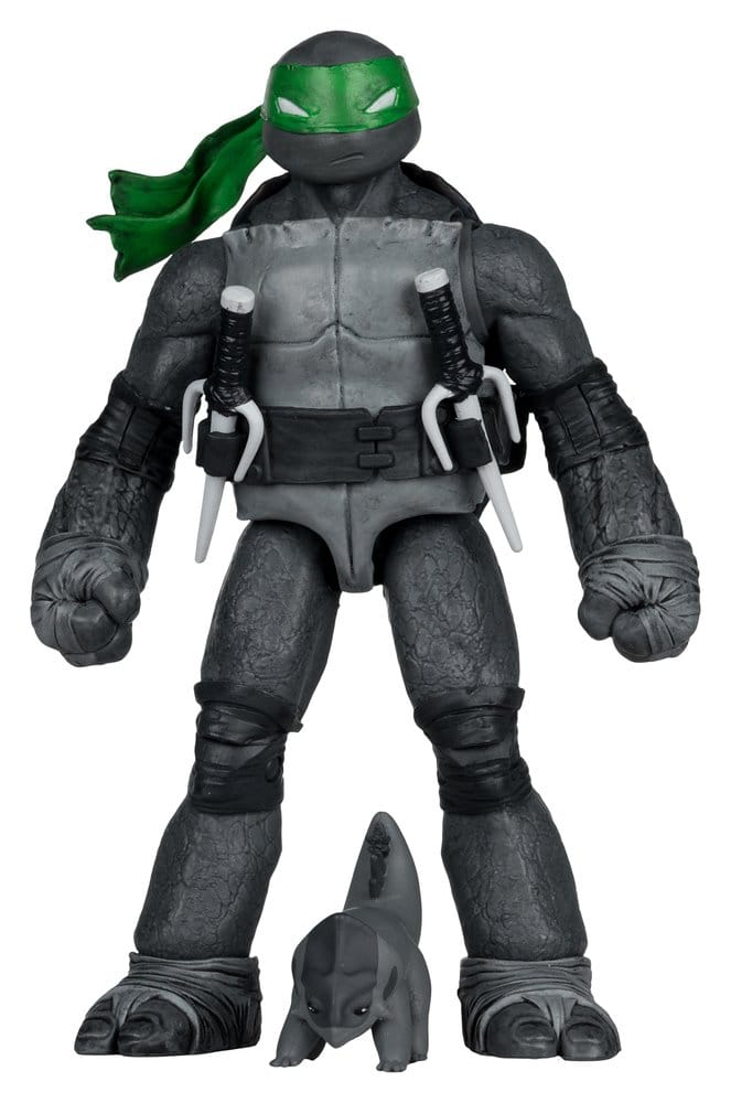 Teenage Mutant Ninja Turtles Page Punchers-actiefiguur (zwart, wit en groen) (rood-platina-editie) 13 cm
