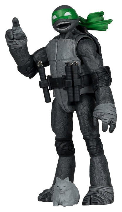 Teenage Mutant Ninja Turtles Page Punchers actiefiguur Michelangelo (zwart wit en groen) (rood platina editie) 13 cm