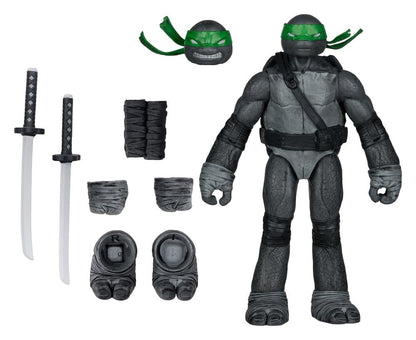 Teenage Mutant Ninja Turtles Page Punchers actiefiguur Leonardo (zwart wit en groen) (rood platina editie) 13 cm