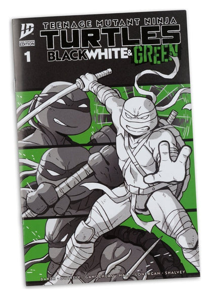 Teenage Mutant Ninja Turtles Page Punchers actiefiguur Leonardo (zwart wit en groen) (rood platina editie) 13 cm