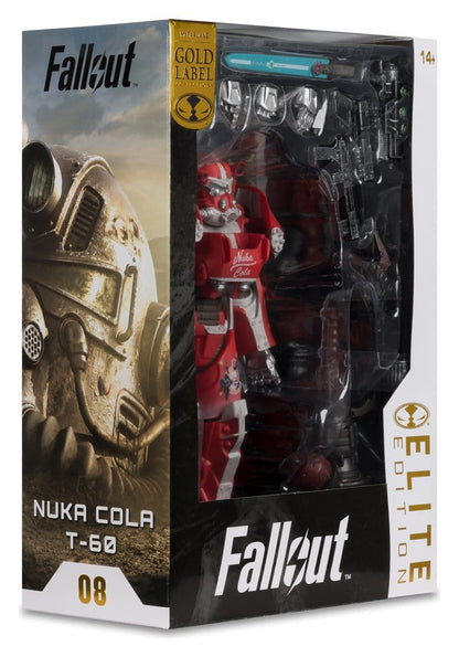 Fallout McFarlane Elite Edition actiefiguur Fallout 76 Nuka Cola T-60 (gouden label) 19 cm