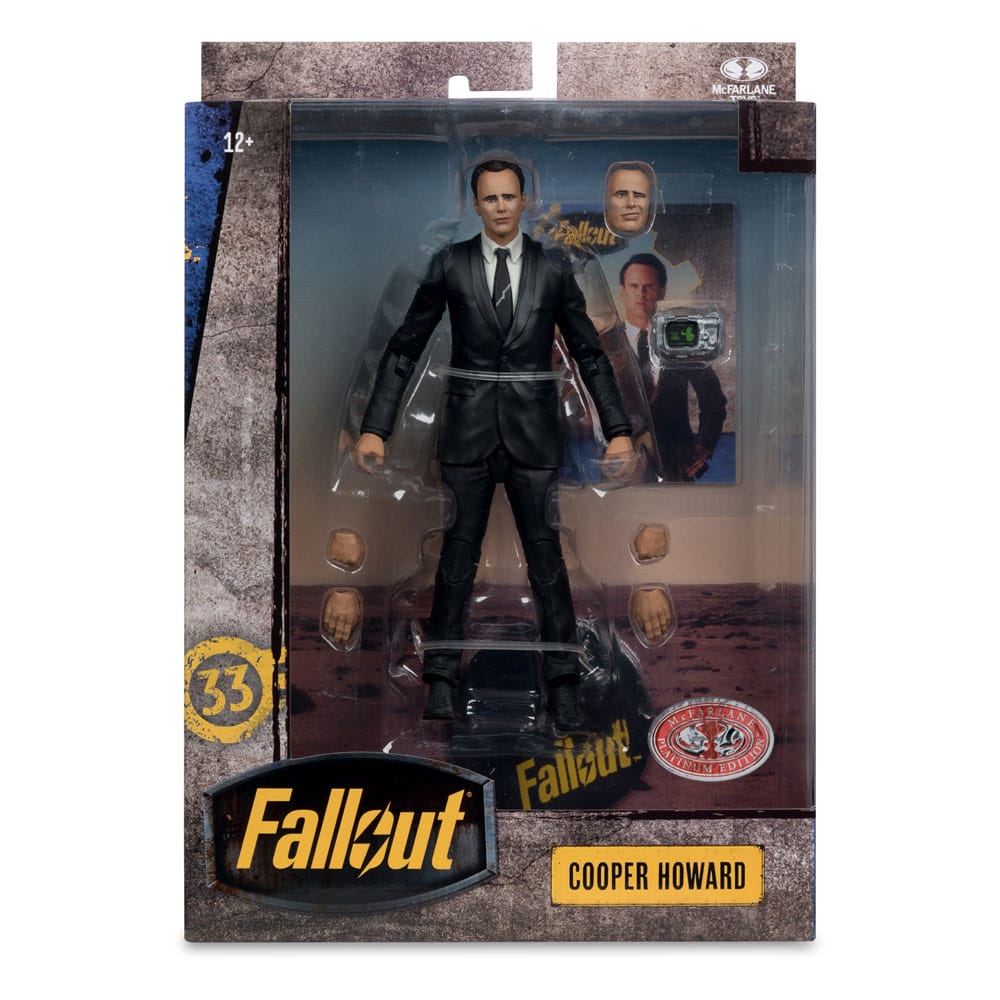Fallout actiefiguur Cooper Howard (Red Platinum Edition) 17 cm