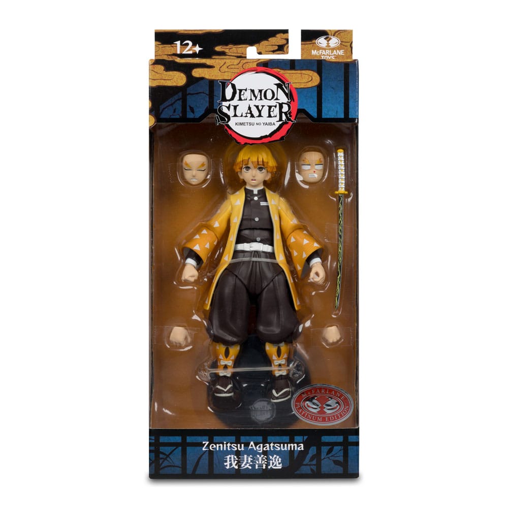 Demon Slayer: Kimetsu no Yaiba Actiefiguur Zenitsu Agatsuma Plantinum Editie 15 cm
