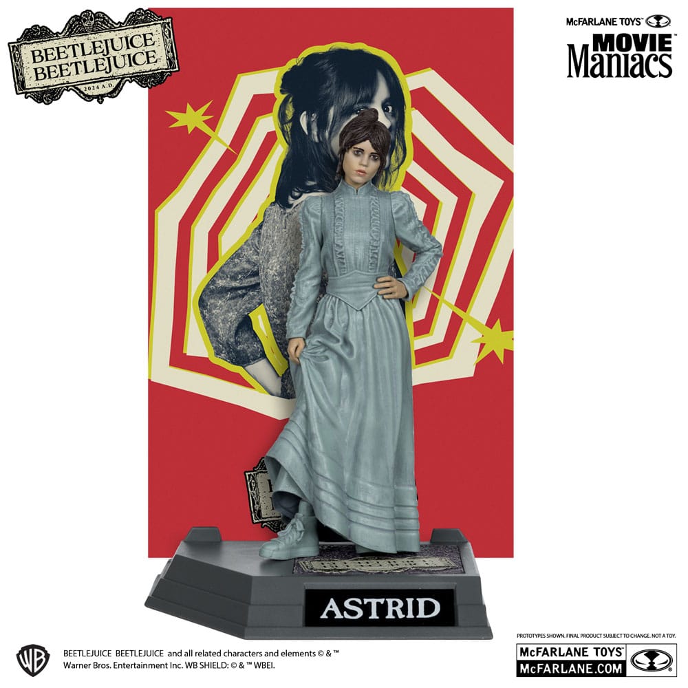 Beetlejuice Movie Maniacs PVC standbeeld assortiment (6)