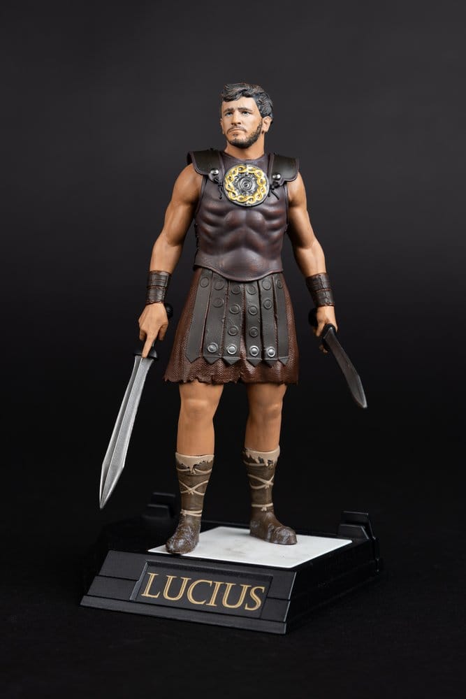 Gladiator II Movie Maniacs actiefiguur Lucius 16 cm