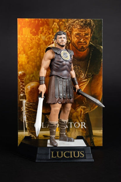 Gladiator II Movie Maniacs actiefiguur Lucius 16 cm