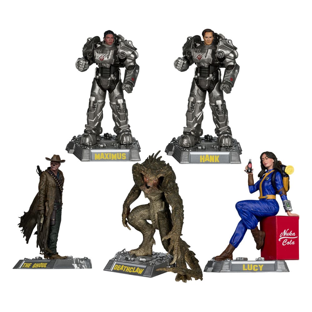 Fallout Movie Maniacs PVC-beelden Wave 3-assortiment (6)