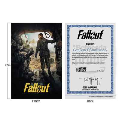 Fallout Movie Maniacs Actiefiguur Maximus (Seizoen 2) 17 cm