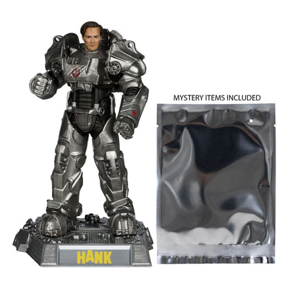 Fallout Movie Maniacs Actiefiguur Hank Maclean (Seizoen 2) (Red Platinum Edition) 17 cm