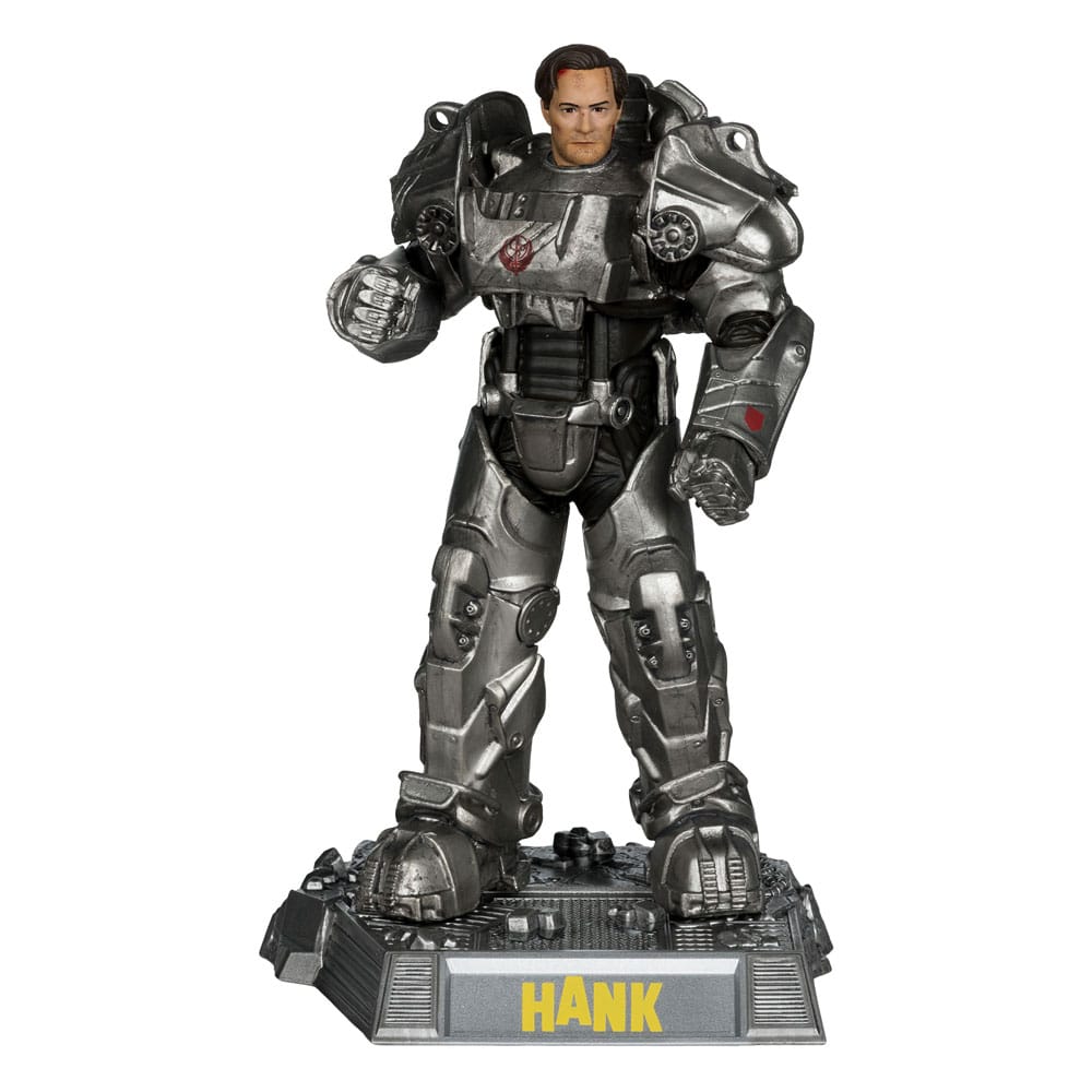 Fallout Movie Maniacs Actiefiguur Hank Maclean (Seizoen 2) (Red Platinum Edition) 17 cm
