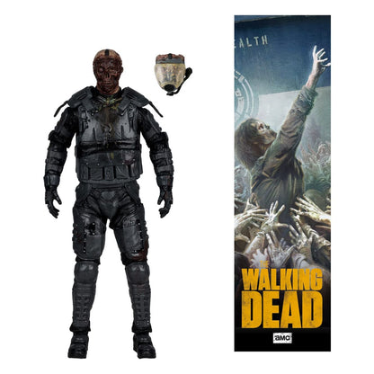 The Walking Dead Actiefiguur Gas Mask Zombie (Seizoen 4) 13 cm