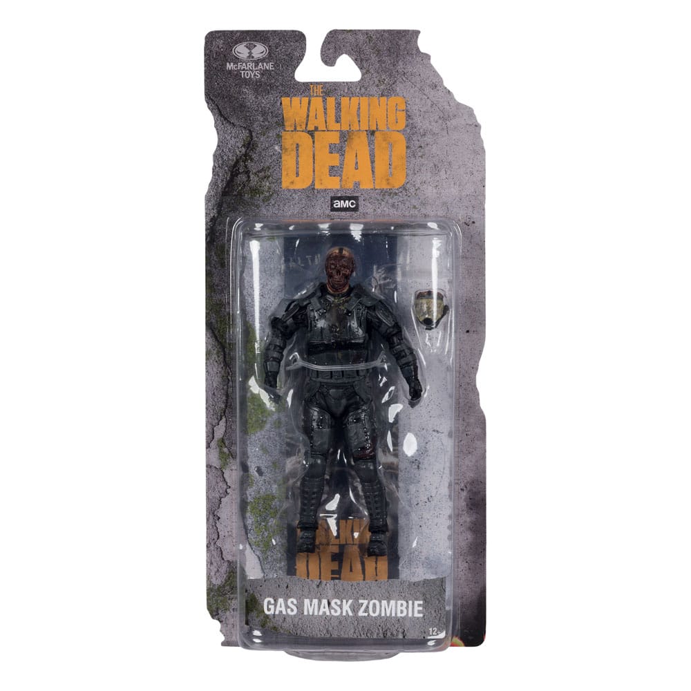The Walking Dead Actiefiguur Gas Mask Zombie (Seizoen 4) 13 cm