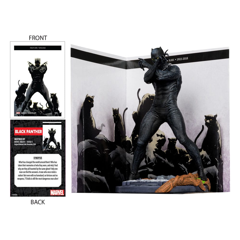 Marvel Collection PVC -standbeeld 1/10 Black Panther (Marvel Knights #4) 17 cm