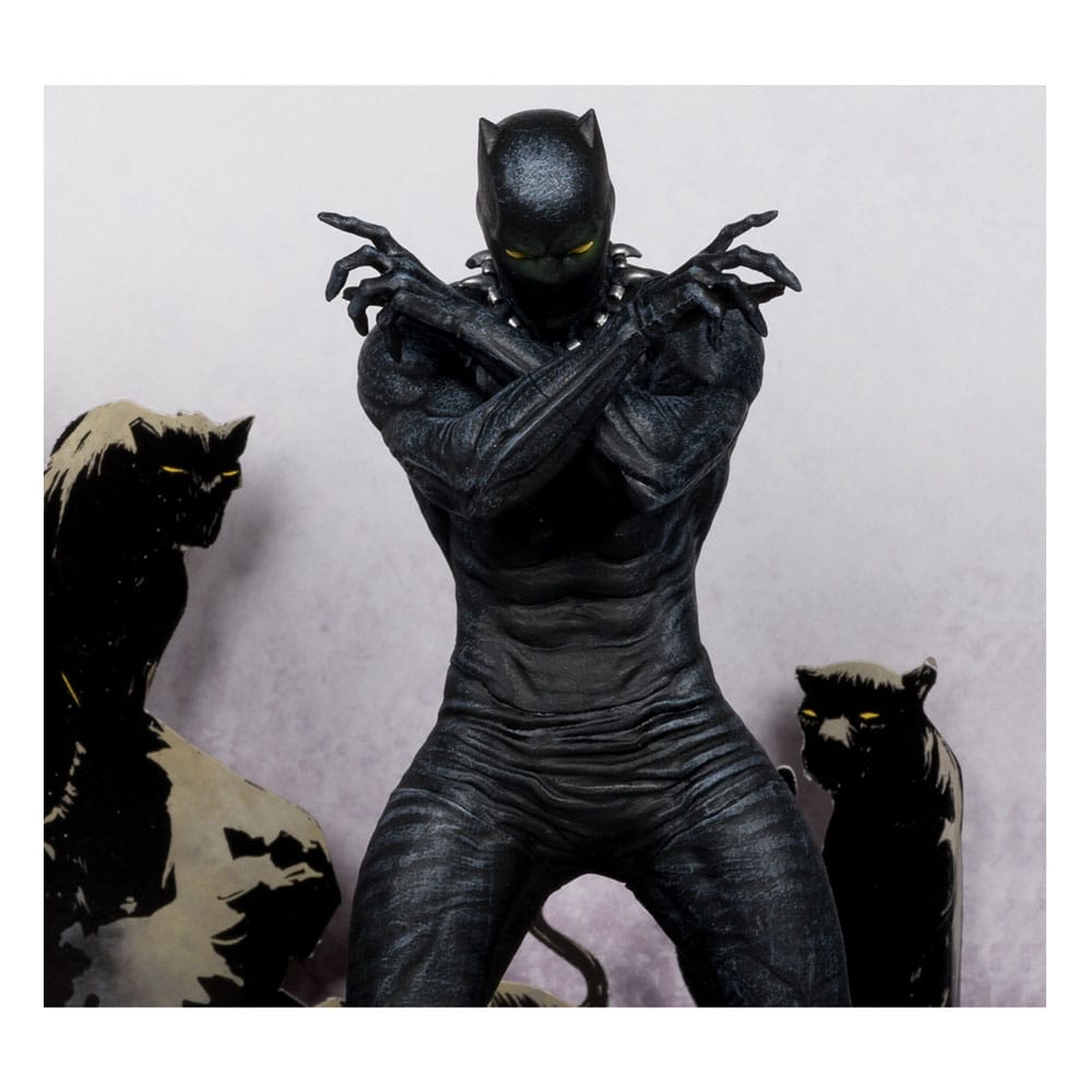 Marvel Collection PVC -standbeeld 1/10 Black Panther (Marvel Knights #4) 17 cm
