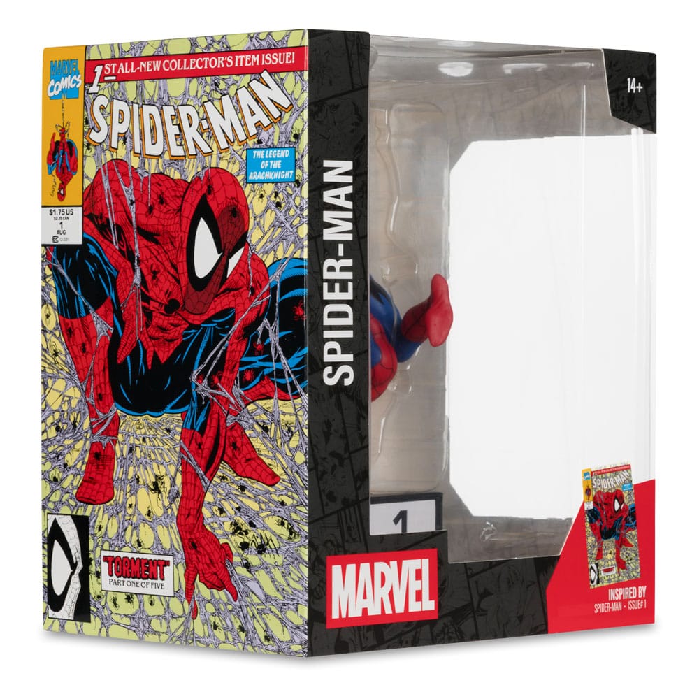 Marvel Collection PVC-standbeeld 1/10 Spider-Man #1 (hoekbox) 19 cm