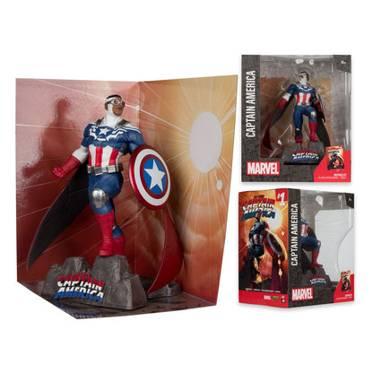 Marvel Collection PVC standbeeld 1/10 Captain America (All-New Captain America #1) 17 cm
