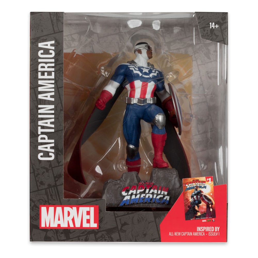 Marvel Collection PVC standbeeld 1/10 Captain America (All-New Captain America #1) 17 cm