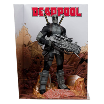 Marvel Collection PVC -standbeeld 1/6 Deadpool (Deadpool #1) (Gray Suit Chase) 27 cm